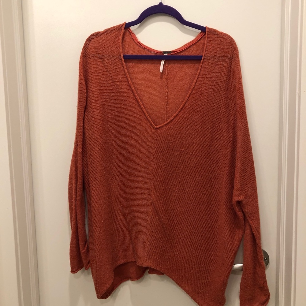 Free People V-neck Sweater